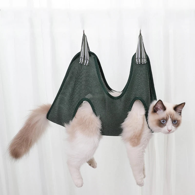 PawEase™ Pet Grooming Hammock