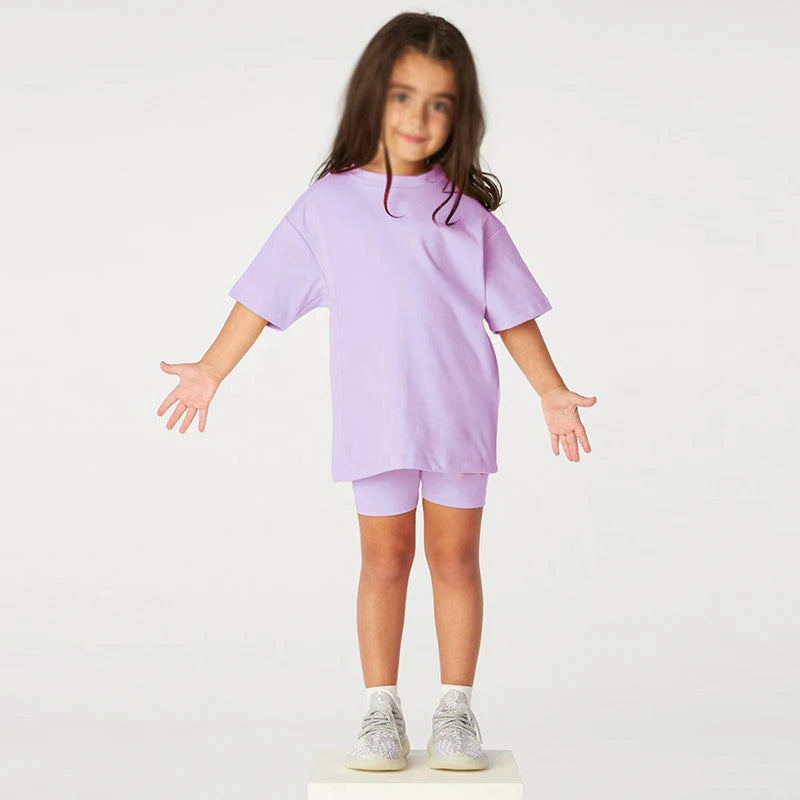 2026Kids Baby Girls and Boys  2-Piece Summer Outfit Set