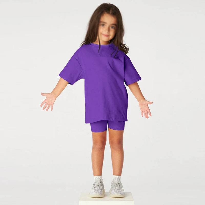 2026Kids Baby Girls and Boys  2-Piece Summer Outfit Set