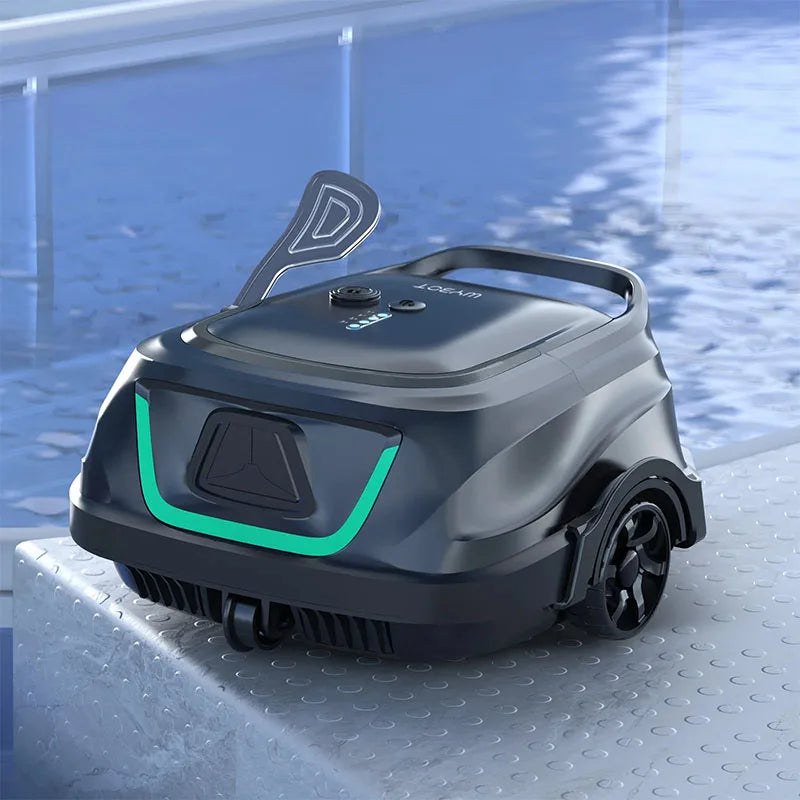 WYBOT A1 Cordless Pool Cleaning Robot – Smart Wireless Cleaner with Dual Filtration & 120-Min Runtime.