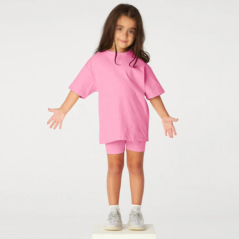 2026Kids Baby Girls and Boys  2-Piece Summer Outfit Set