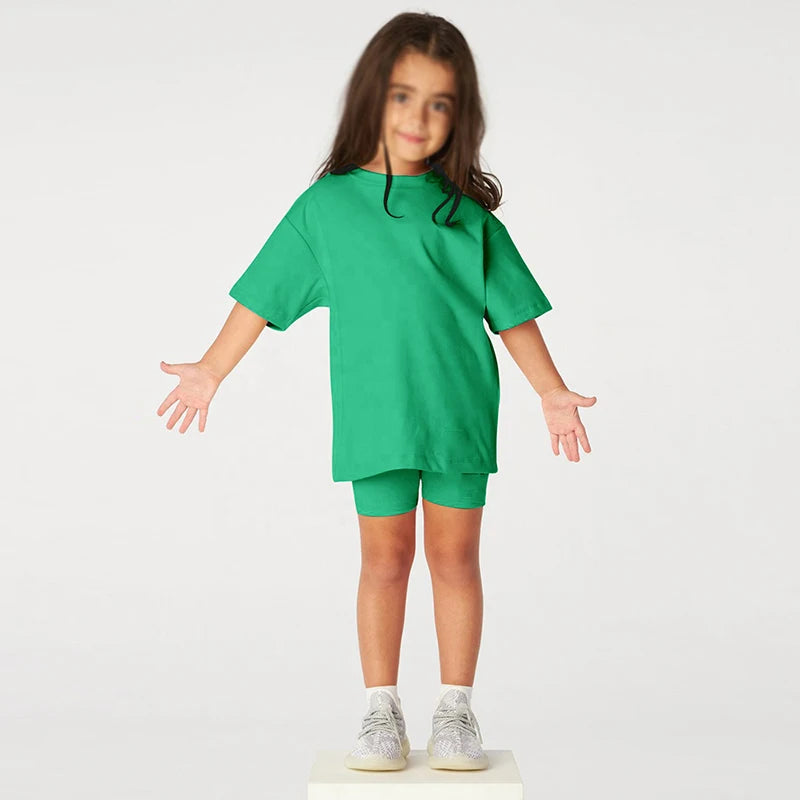 2026Kids Baby Girls and Boys  2-Piece Summer Outfit Set