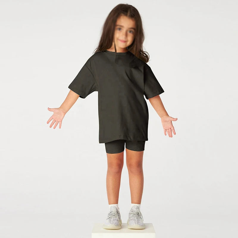 2026Kids Baby Girls and Boys  2-Piece Summer Outfit Set