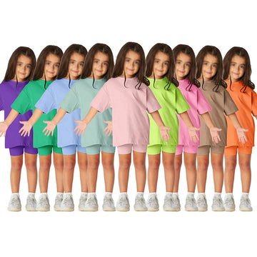 2026Kids Baby Girls and Boys  2-Piece Summer Outfit Set